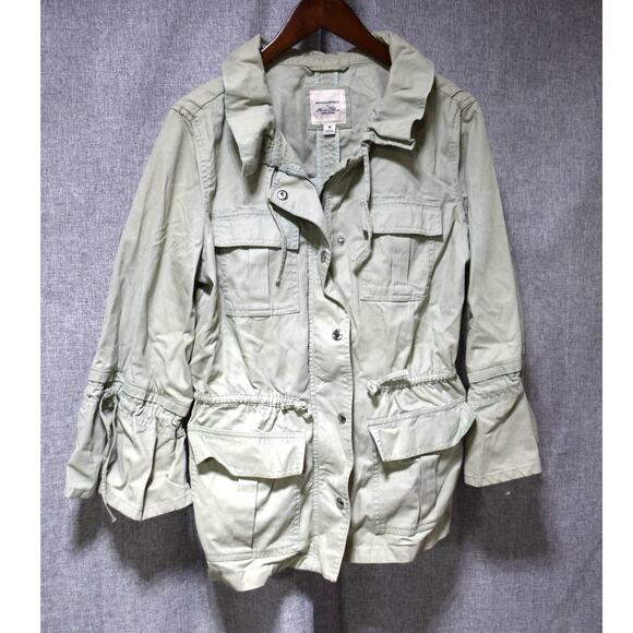 Banana Republic Jackets & Blazers - Banana Republic Utility Cargo Jacket – Sage Green – Medium